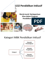 BMMB3132 Pendidikan Inklusif Kategori