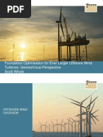 Foundation Optimisation For Ever Larger Offshore Wind Turbines - Geotechnical Perspective