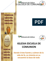 Iglesia Escuela de Comunión