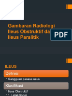 Gambaran Radiologi Ileus Obstruktif Dan Ileus Paralitik