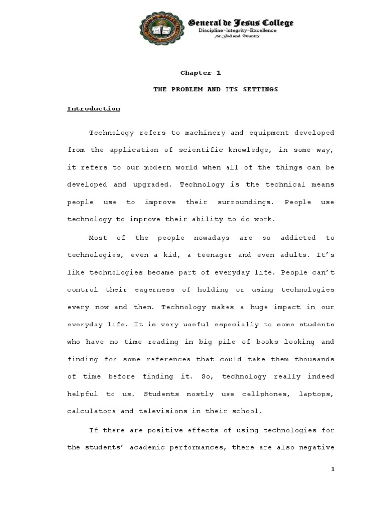 Effects of Technology on Student Performance | PDF | Classroom | Teachers