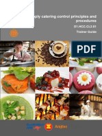Apply Catering Control Principles and Procedures: D1.HCC - CL2.01 Trainer Guide
