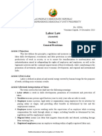 Lao Labor Law PDF