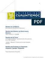 2.3 Cuadro y Analisis La Presentacio Nde La Persona en La Vida Cotidiana PDF