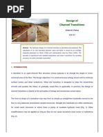 Design of Channel Transitions, Open-Channel Hydraulics, Dr. Victor M. Ponce, San Diego State University