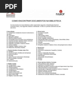 Como Encontrar Documentos na Biblioteca