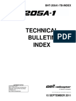 Technical Bulletin Index: BHT-205A1-TB-INDEX