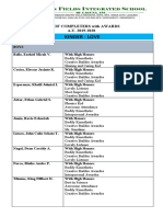 Kinder-G6 COMPLETERS With AWARDS