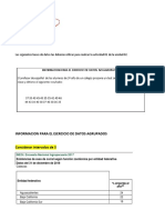 Datos No Agrupados Agrupados 01 Unidad 02 PDF