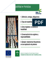 Trazabilidad Hortícolas