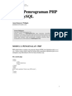 tutorial dasar pemrograman php & mysql