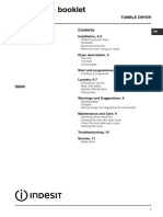 Indesit Is60v Manual de Usuario