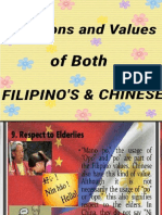 Filipino and Chinese Culture & Tradition