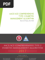 Aace/Ace Comprehensive Type 2 Diabetes Management Algorithm: Sherwin D'Souza, MD, FACE