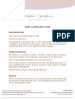 Orientações Nutricionais PDF