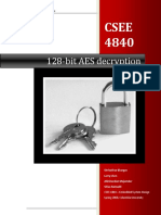 AES - 128-Bit AES Decryption PDF