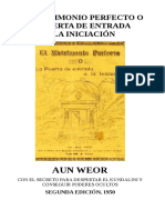 1950 - EL MATRIMONIO PERFECTO O LA PUERTA DE ENTRADA A LA INICIACION - Samael Aun Weor