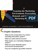 3 Scanning The Marketing Environment, Forecasting Demand, and Conducting Marketing Research