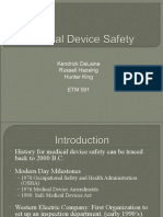 MSDS Indicators 121-125 for biomedical equipment