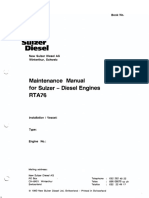 Idoc - Pub - Maintenance Manual For Sulzer Diesel Engines Rta76 PDF
