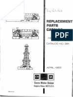 EMD D79 Motor-Gen Parts 1983