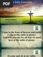 Holy Eucharist: Wednesday