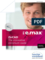 Zircad: The Innovative Zirconium Oxide
