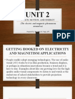 UNIT 2 - Electricity and Magnetism