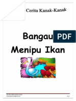 Bangau Menipu Ikan