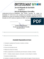 CERTIFICADO - Raimundo de Rodrigues Carvalho