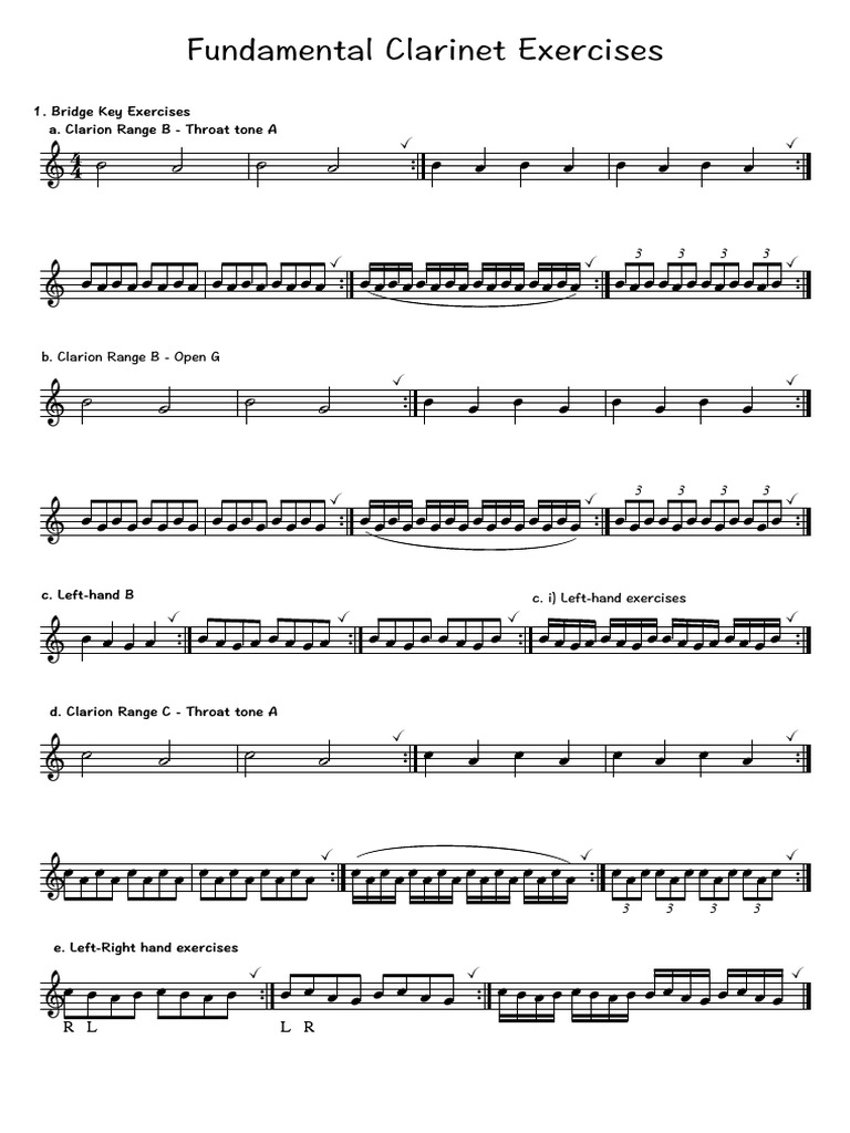 Fundamental Exercises PDF