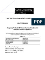 Chen 3005 Process Instrumentation and Control