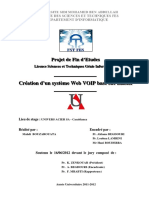 Creation D'un Systeme Web VOIP - BOUZAROUATA Mahdi - 608
