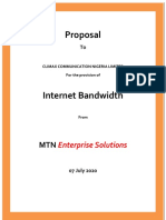 Internet Proposal For Climax Communicatons Nig. LTD PDF