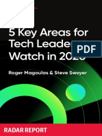 5 Key Areas For Tech Leaders To Watch in 2020 PDF
