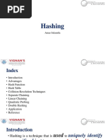 Hashing: Amar Jukuntla