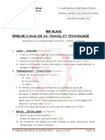 Epreuve de Att Bep Blanc 2017 PDF