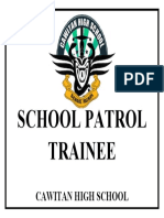 School Patrol Trainee