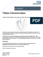 Talipes Calcaneovalgus