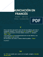 Pronunciación en Francés