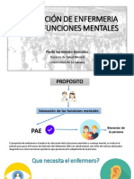 Valoración de Funciones Mentales 2020