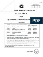 PSSC Economics QP