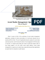 [4] Social Media Management Applications
