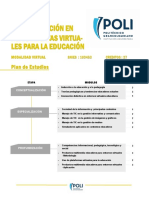 Especializacion en Herramientas Virtuales para La Educacion PDF