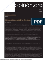 Piñón _ Cinco axiomas sobre el proyecto.pdf