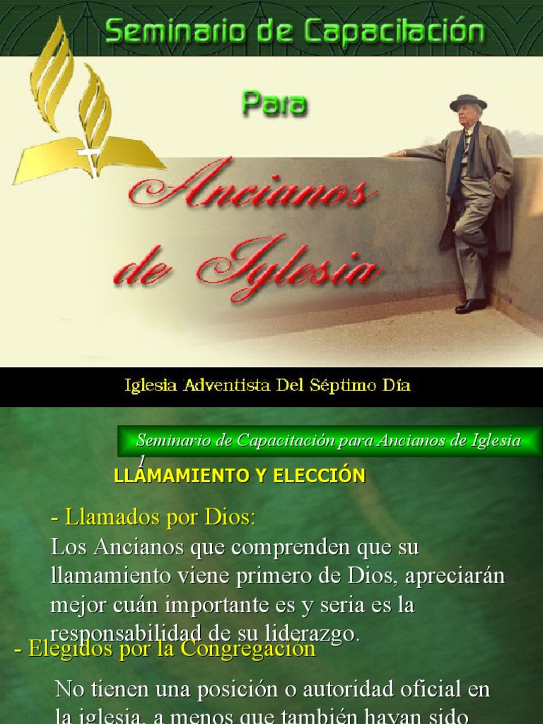 Capacitación para Ancianos de Iglesia | PDF | Seminario | Iglesia Católica