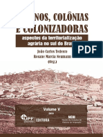 Colonos Colonias e Colonizadoras eBook-PDF