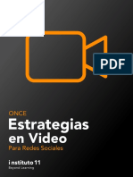 Estrategias en Videos para Redes Sociales - ONCE