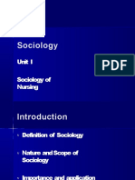 Unit 1 Introduction To Sociology