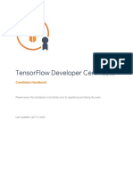 TensorFlow Developer Certificate Handbook